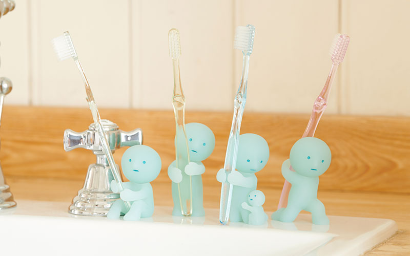 Smiski Toothbrush Holder
